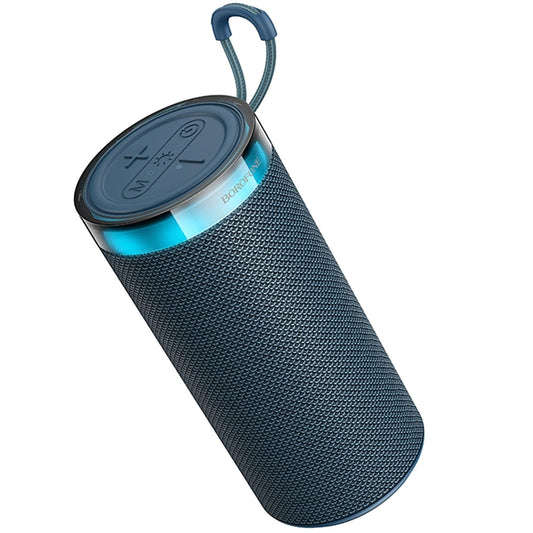 Φορητό Ηχείο Bluetooth Borofone BR105 Loud, 10W, TWS, RGB, Μπλε Σκούρο