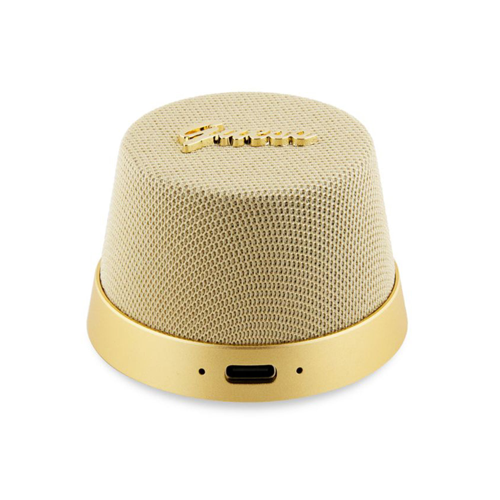 Φορητό Ηχείο Bluetooth Guess Stand Magnetic Script Metal, 3W, Χρυσό