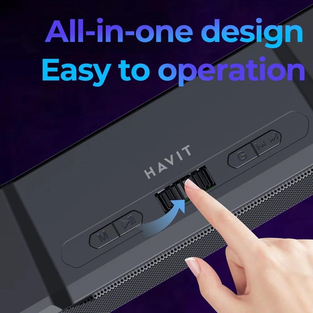 Ηχείο Bluetooth HAVIT SK772BT, 10W, Μαύρο