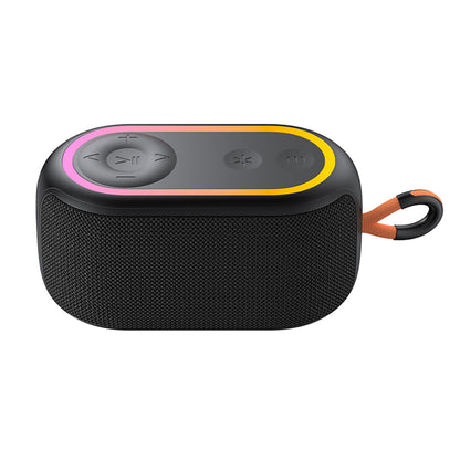 HAVIT SK809BT Portable Bluetooth Speaker, 7W, RGB, Waterproof, Black