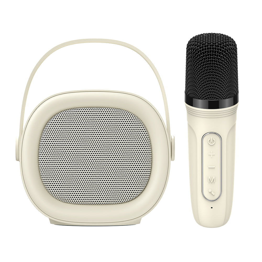 Φορητό Ηχείο Bluetooth HAVIT SK819BT Karaoke, 5W, Μπεζ
