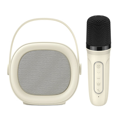 Φορητό Ηχείο Bluetooth HAVIT SK819BT Karaoke, 5W, Μπεζ