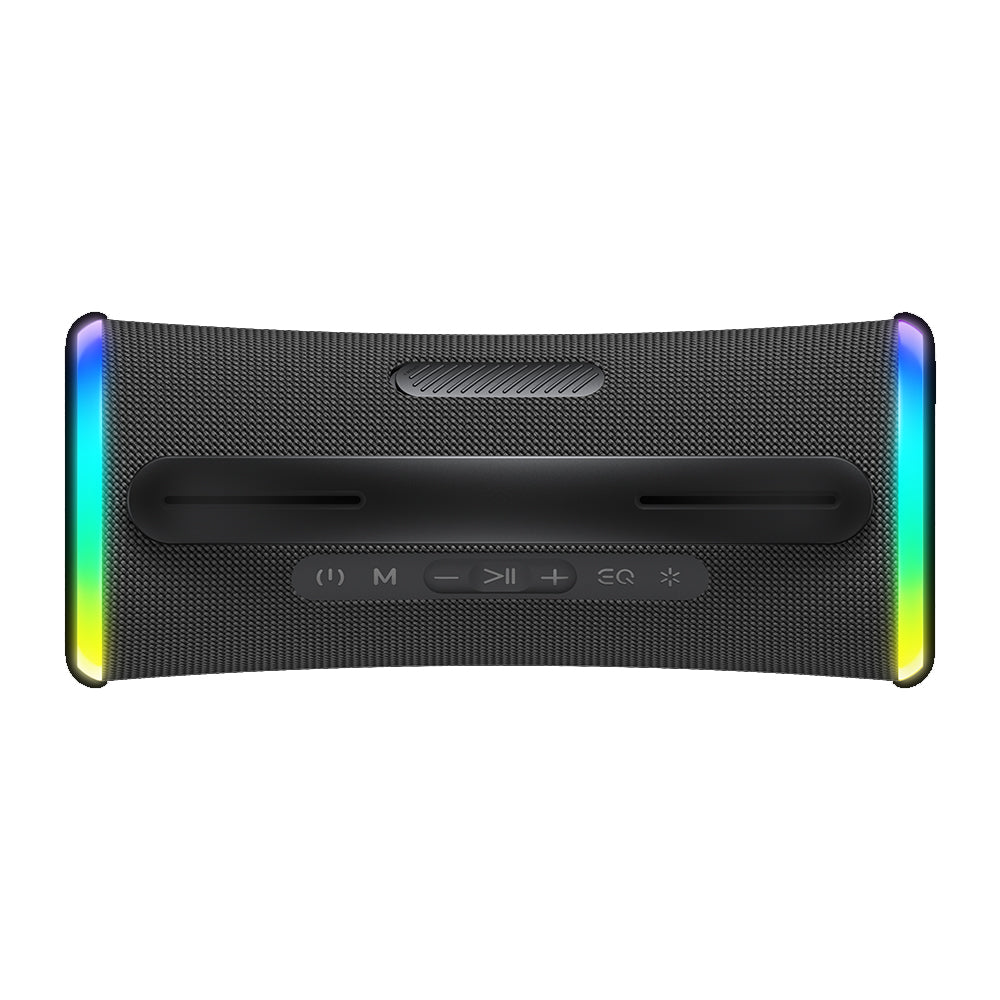 Φορητό Ηχείο Bluetooth HAVIT SK834BT, 2 x 5W, RGB, Αδιάβροχο, Μαύρο