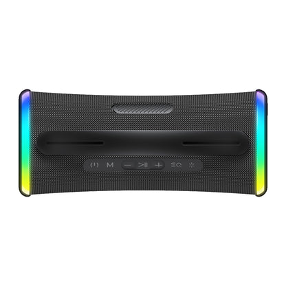 Φορητό Ηχείο Bluetooth HAVIT SK834BT, 2 x 5W, RGB, Αδιάβροχο, Μαύρο