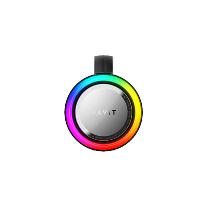 Φορητό Ηχείο Bluetooth HAVIT SK834BT, 2 x 5W, RGB, Αδιάβροχο, Μαύρο