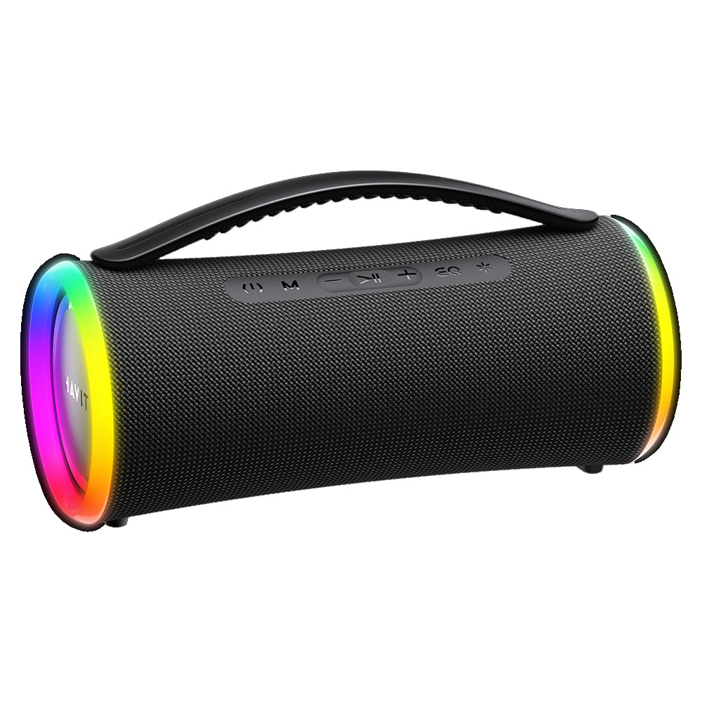 Φορητό Ηχείο Bluetooth HAVIT SK834BT, 2 x 5W, RGB, Αδιάβροχο, Μαύρο