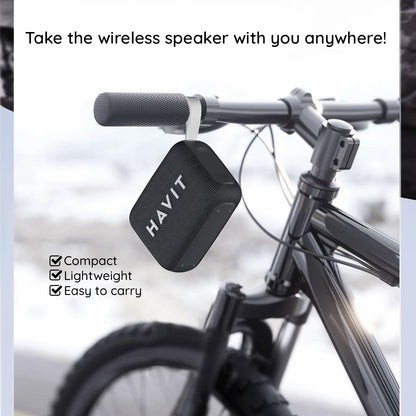 Φορητό Ηχείο Bluetooth HAVIT SK874BT, 8W, Αδιάβροχο, Μαύρο