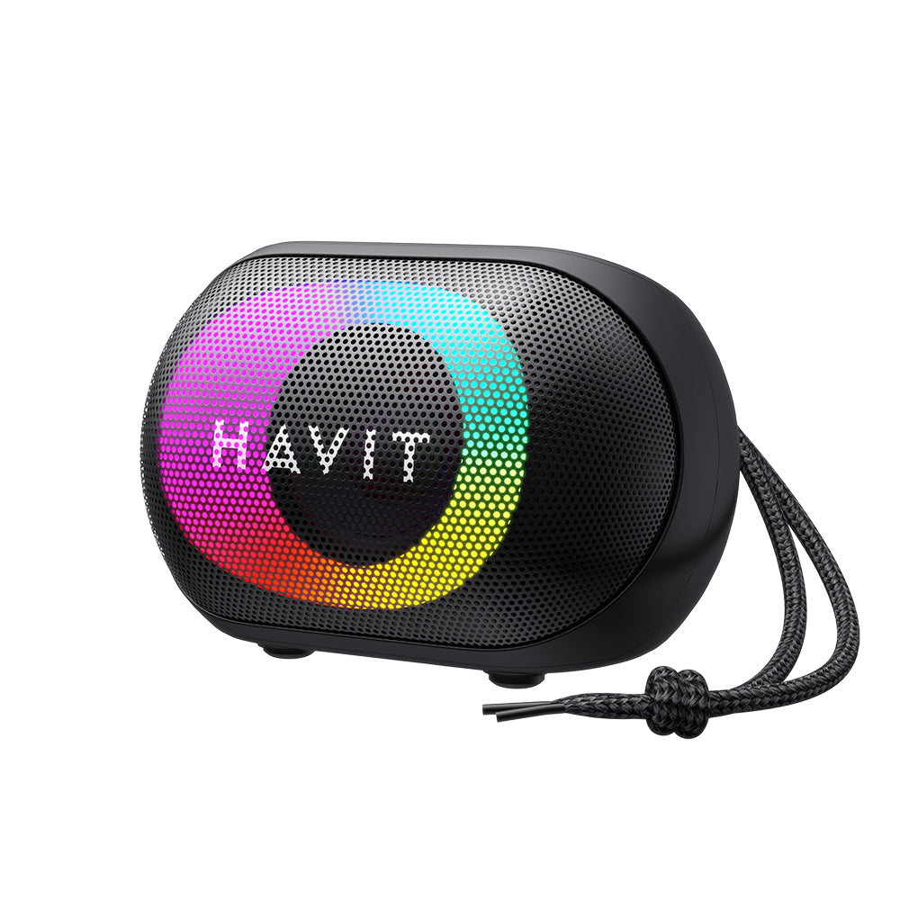 Φορητό Ηχείο Bluetooth HAVIT SK885BT, 8W, RGB, Αδιάβροχο, Μαύρο