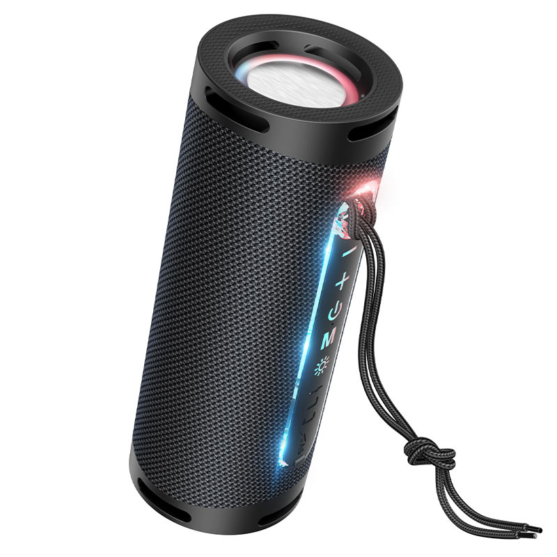 Φορητό Ηχείο Bluetooth HOCO HC9 Dazzling Pulse Sports, 10W, TWS, RGB, Μαύρο