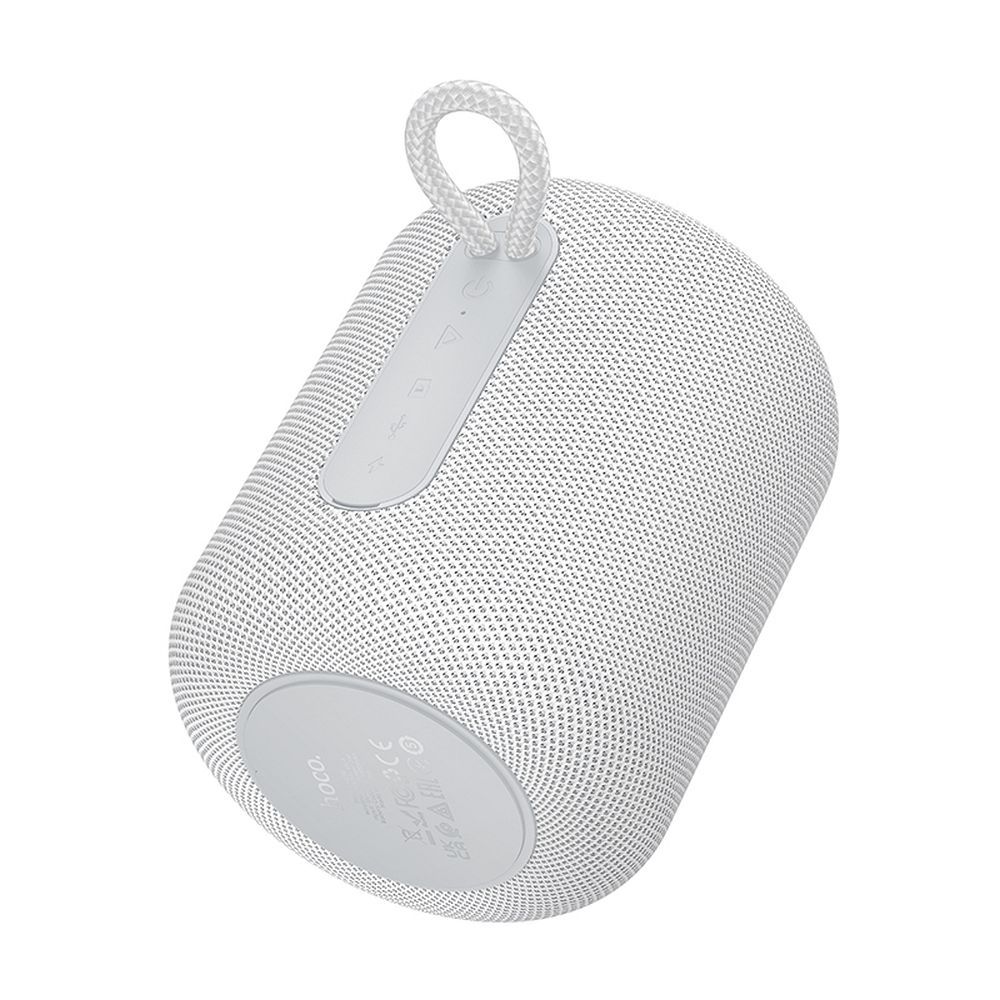 HOCO HC30 Portable Bluetooth Speaker, 5W, TWS, RGB, Grey