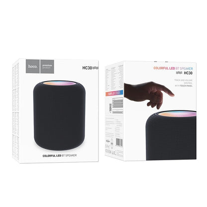 Φορητό Ηχείο Bluetooth HOCO HC30, 5W, TWS, RGB, Μαύρο