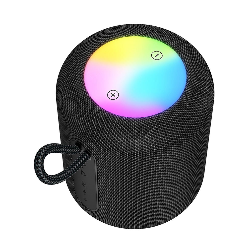 Φορητό Ηχείο Bluetooth HOCO HC30, 5W, TWS, RGB, Μαύρο