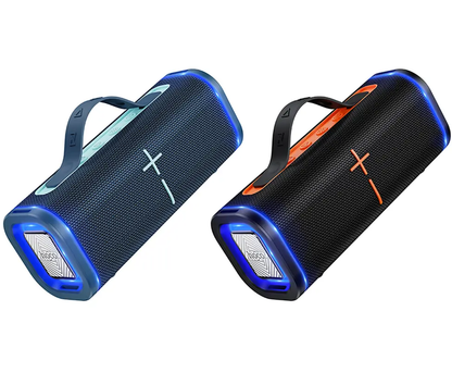 HOCO HC51 Portable Bluetooth Speaker, 30W, TWS, RGB, Blue