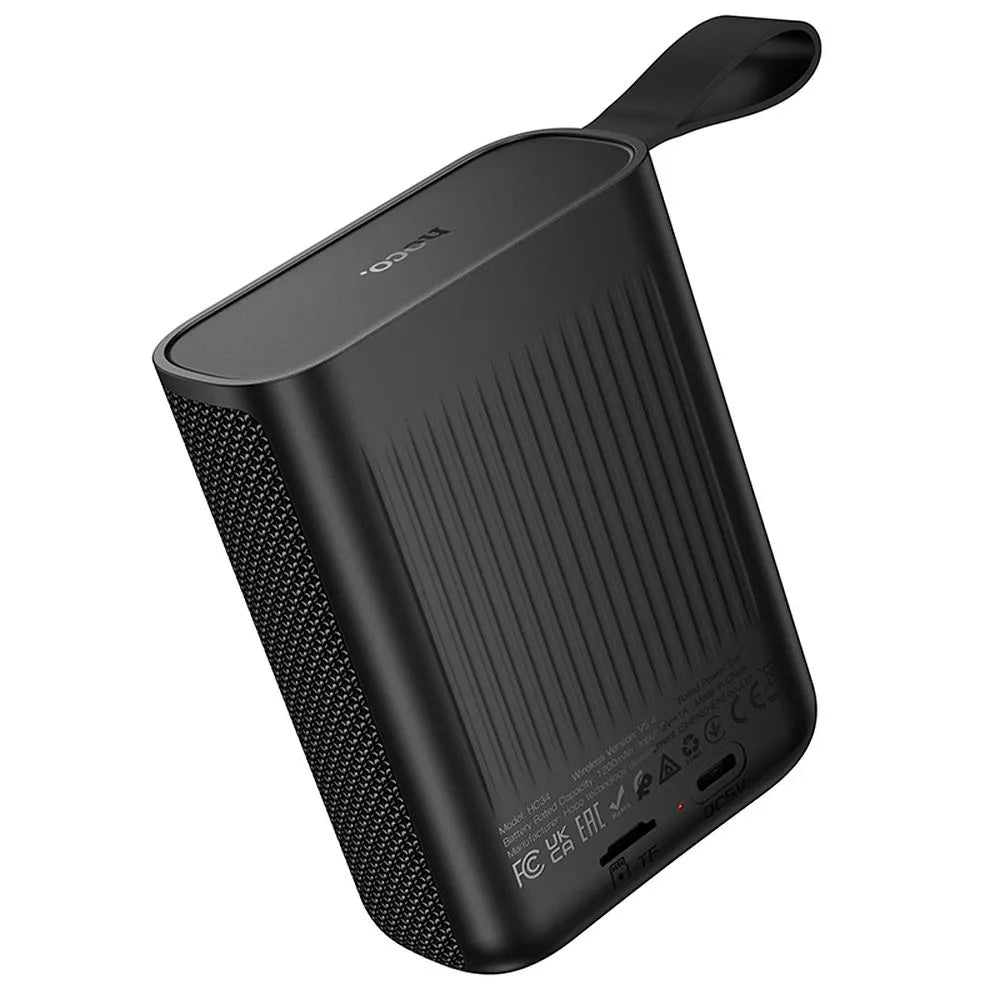Φορητό Ηχείο Bluetooth HOCO HC34, 5W, TWS, Αδιάβροχο, Μαύρο