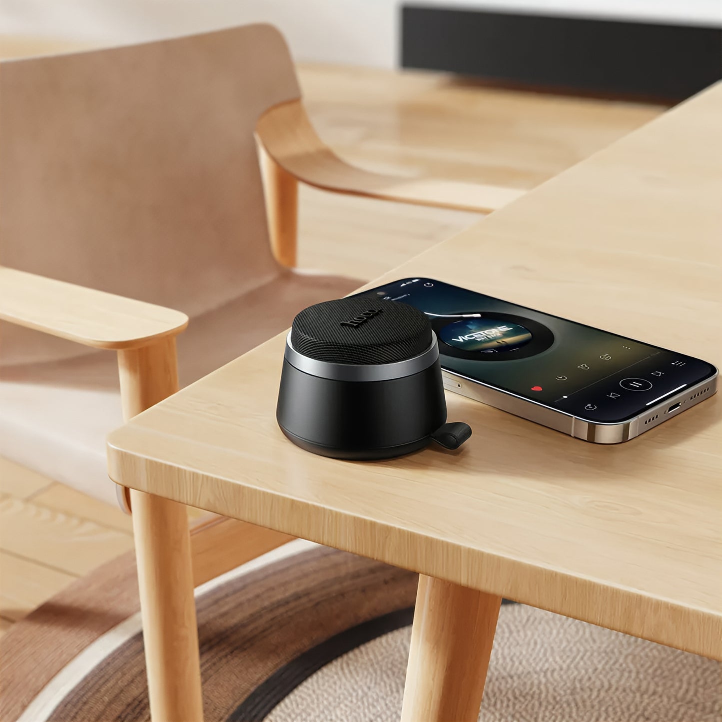 Φορητό Ηχείο Bluetooth HOCO HC43 Mini Magnetic, 8W, TWS, Μαύρο