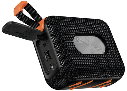 Φορητό Ηχείο Bluetooth HOCO HC31, 10W, TWS, RGB, Αδιάβροχο, Μαύρο