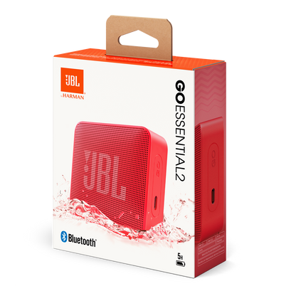 Φορητό Ηχείο Bluetooth JBL Go Essential 2, 3.1W, Pro Sound, Αδιάβροχο, Ροζ JBLGOES2REDCN