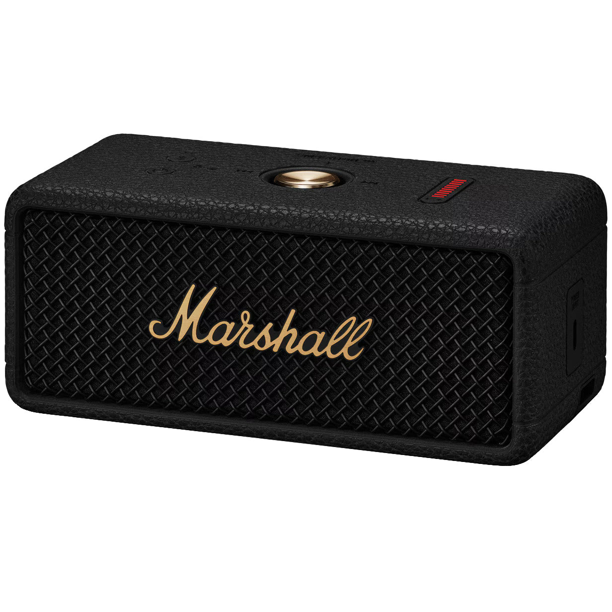 Marshall Emberton II Portable Bluetooth Speaker, 20W, Waterproof, Black Gold