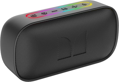 Φορητό Ηχείο Bluetooth Monster S150, 14W, TWS, RGB, Αδιάβροχο, Μαύρο