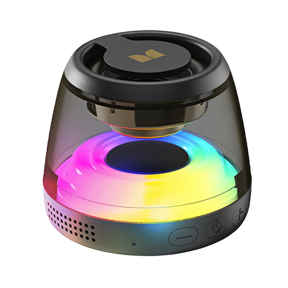 Φορητό Ηχείο Bluetooth Monster Mag Flux, 5W, TWS, RGB, Μαύρο