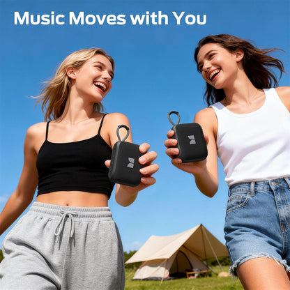 Monster S520 Portable Bluetooth Speaker, 5W, TWS, RGB, Waterproof, Black