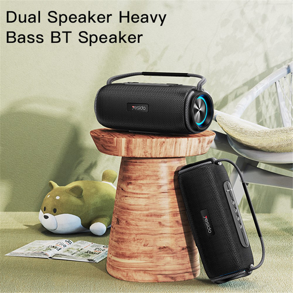 Φορητό Ηχείο Bluetooth Yesido YSW11, 40W, RGB, Αδιάβροχο, Μαύρο