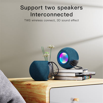 Φορητό Ηχείο Bluetooth Yesido YSW13, 5W, RGB, Μπλε