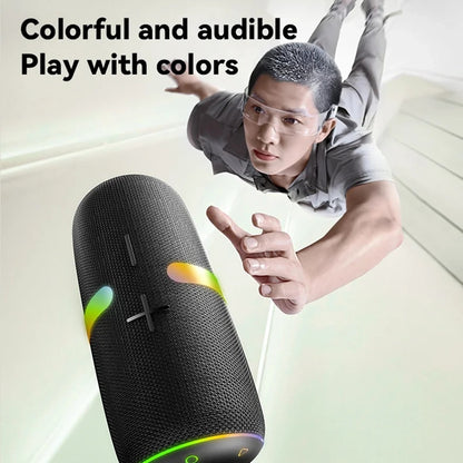 Φορητό Ηχείο Bluetooth Yesido YSW22, 30W, RGB, Αδιάβροχο, Μαύρο