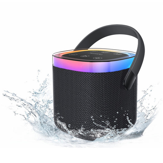 Yesido YSW25 Portable Bluetooth Speaker, 5W, RGB, Black