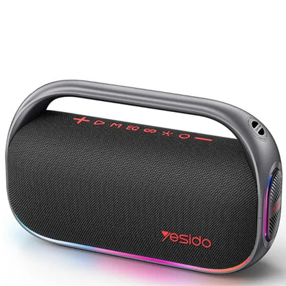 Φορητό Ηχείο Bluetooth Yesido YSW31, 80W, RGB, Μαύρο