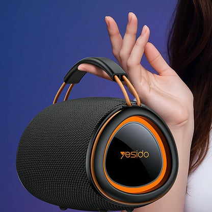 Φορητό Ηχείο Bluetooth Yesido YSW39, 20W, TWS, RGB, Μαύρο