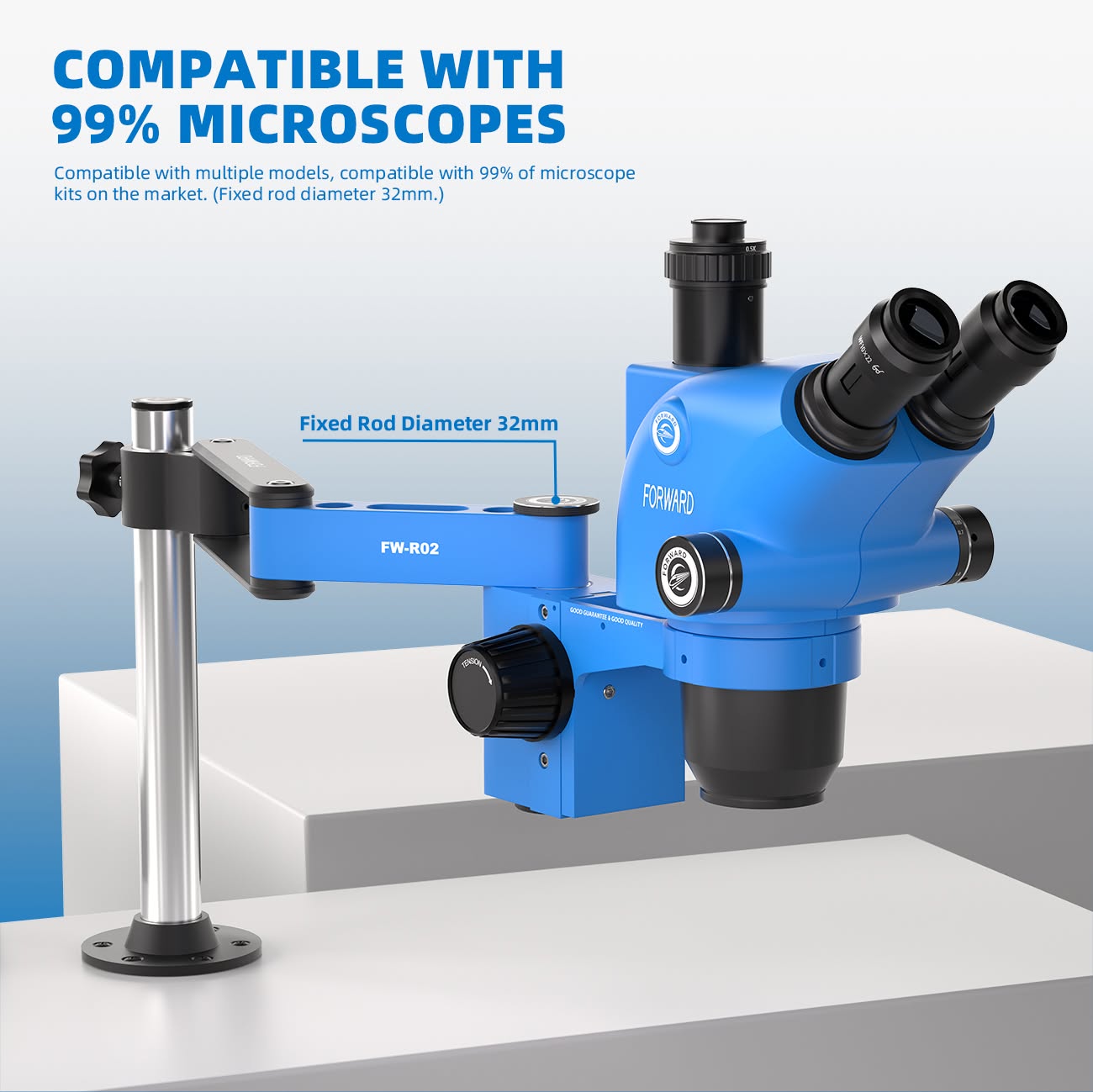 Βραχίονας Ρυθμιζόμενος Forward FW-R02 για Μικροσκόπιο