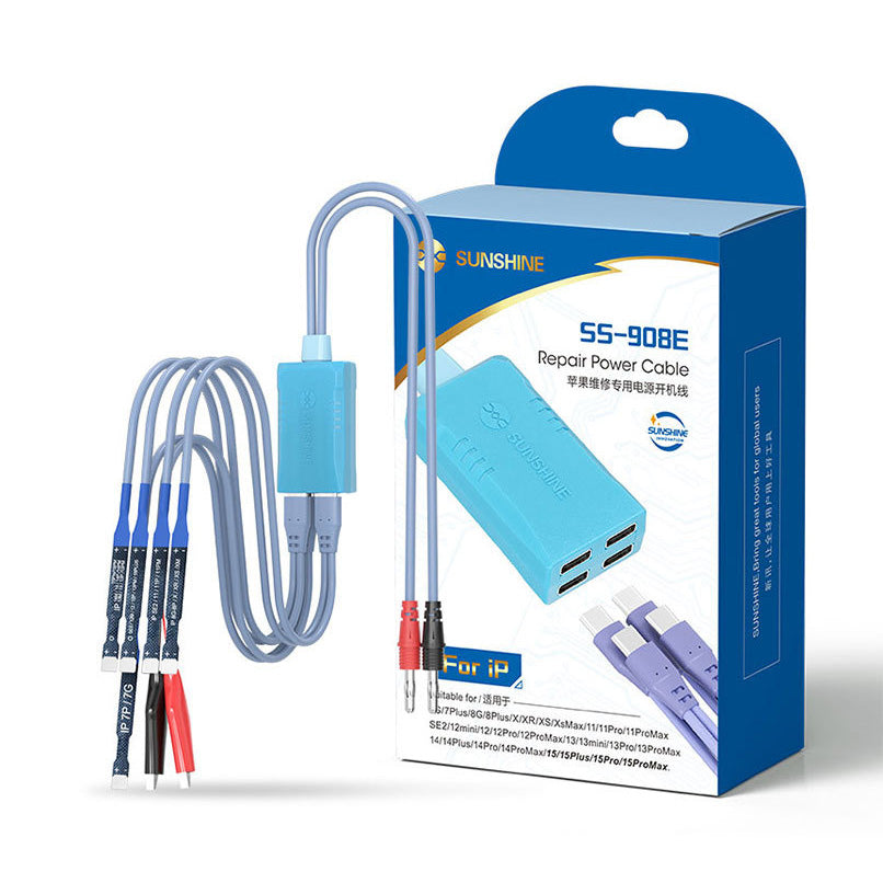 Καλώδιο Τροφοδοσίας Sunshine SS-908E για τη Σειρά Apple iPhone, Έκδοση 10.0