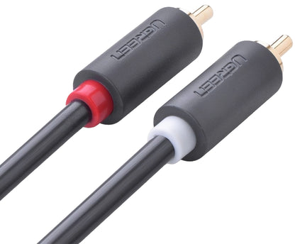 UGREEN AV104 Audio Cable, 2 x RCA - 2 x RCA, 5m, Black