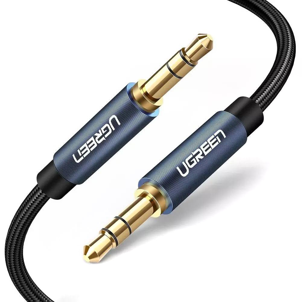 Καλώδιο Ήχου 3.5mm - 3.5mm UGREEN AV112, 1m, Μπλε