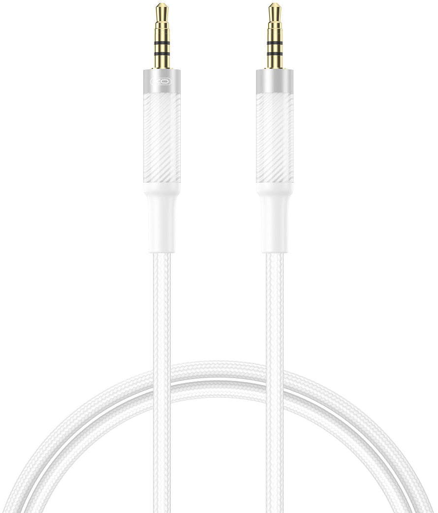 Καλώδιο Ήχου 3.5mm - 3.5mm XO Design NB-R279C, 1m, Λευκό
