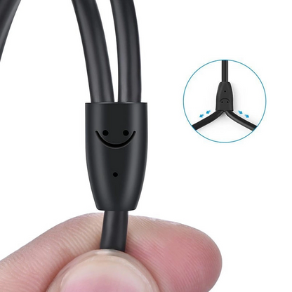 Καλώδιο Ήχου 3.5mm - 2 x RCA UGREEN AV116, 1m, Μαύρο