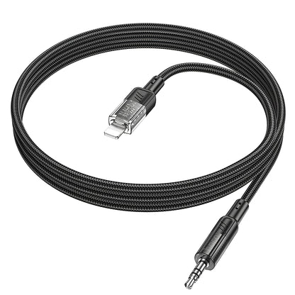 Καλώδιο Ήχου Lightning - 3.5mm HOCO UPA27, 1.2m, Μαύρο