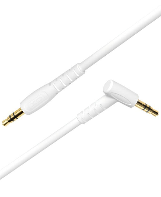 Καλώδιο Ήχου 3.5mm - 3.5mm XO Design NB-R272, 1m, Λευκό