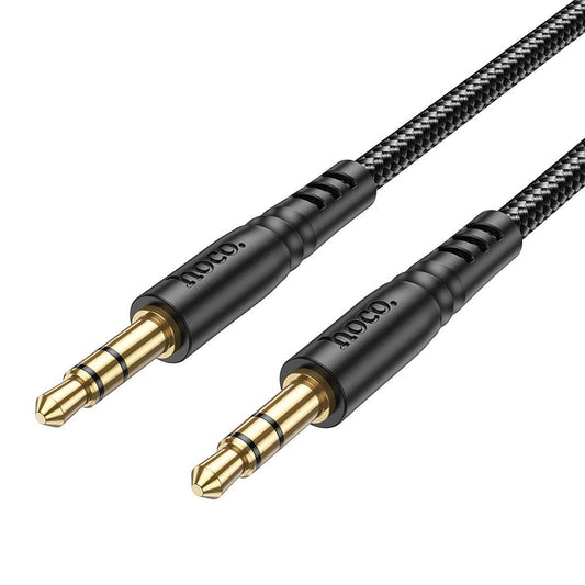 Καλώδιο Ήχου 3.5mm - 3.5mm HOCO UPA24, 1m, Μαύρο