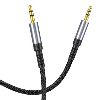 Καλώδιο Ήχου 3.5mm - 3.5mm Lito LA01D, 1m, Μαύρο