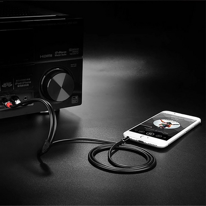 Καλώδιο Ήχου 3.5mm - 2 x RCA UGREEN AV116, 1m, Μαύρο