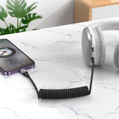 Καλώδιο Ήχου Lightning - 3.5mm HOCO UPA33A, 1.5m, Μαύρο