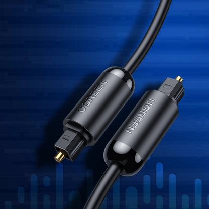 Οπτικό Ηχητικό Καλώδιο UGREEN AV122, Toslink / SPDIF, 1.5m, Μαύρο