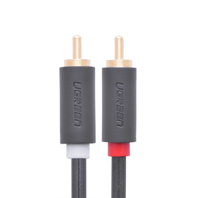 Καλώδιο Ήχου UGREEN AV104, 2 x RCA - 2 x RCA, 2m, Μαύρο