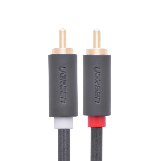 Καλώδιο Ήχου UGREEN AV104, 2 x RCA - 2 x RCA, 2m, Μαύρο