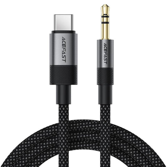 Καλώδιο Ήχου USB-C - 3.5mm Acefast J11, 1m, Μαύρο