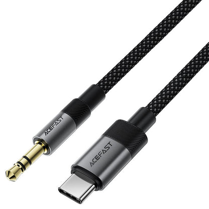 Καλώδιο Ήχου USB-C - 3.5mm Acefast J11, 1m, Μαύρο