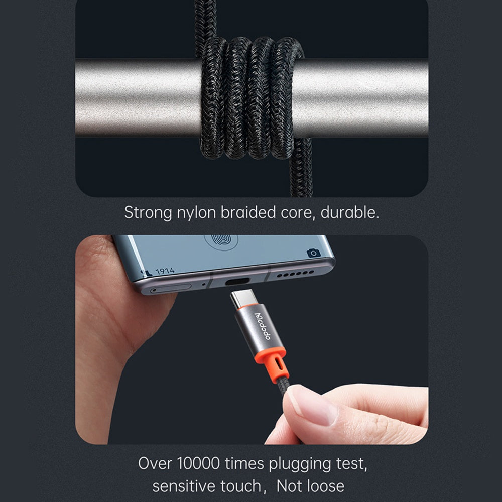 Καλώδιο Ήχου USB-C - 3.5mm McDodo CA-0820 Castle, 1.2m, Μαύρο