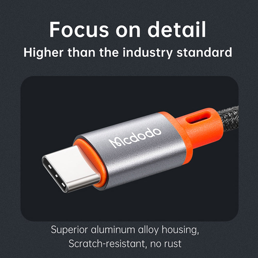 Καλώδιο Ήχου USB-C - 3.5mm McDodo CA-0820 Castle, 1.2m, Μαύρο